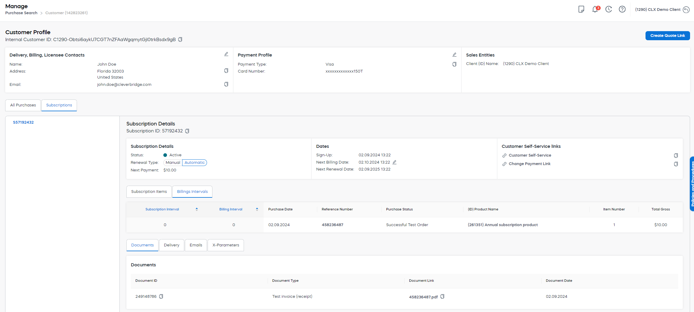 Scm Payment Schedules Subscription Details