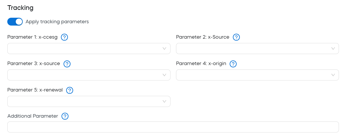 Web Link Generator Additional Tracking